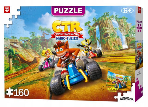 Puzzle Crash Bandicoot Crash Team Racing Nitro-Fueled