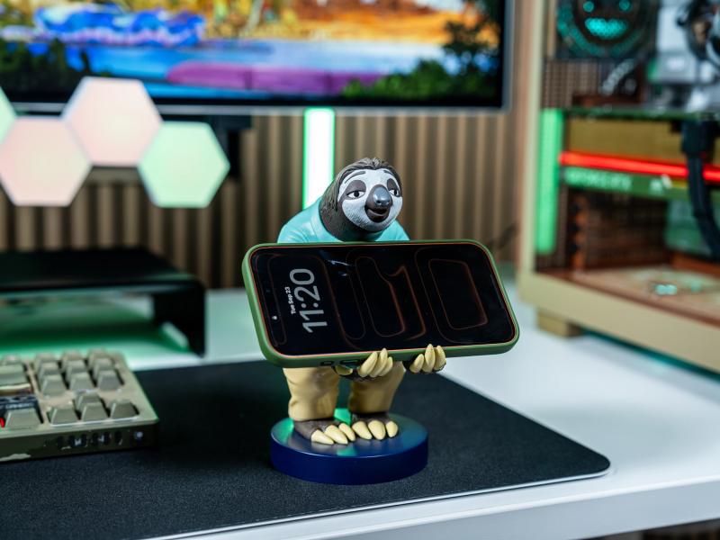 Stojak na telefon i pada Disney Zwierzogród Flash leniwiec