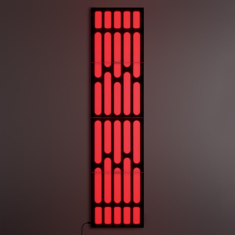 Lampka Panel Ścienny Gwiazda Śmierci Star Wars — shot 2