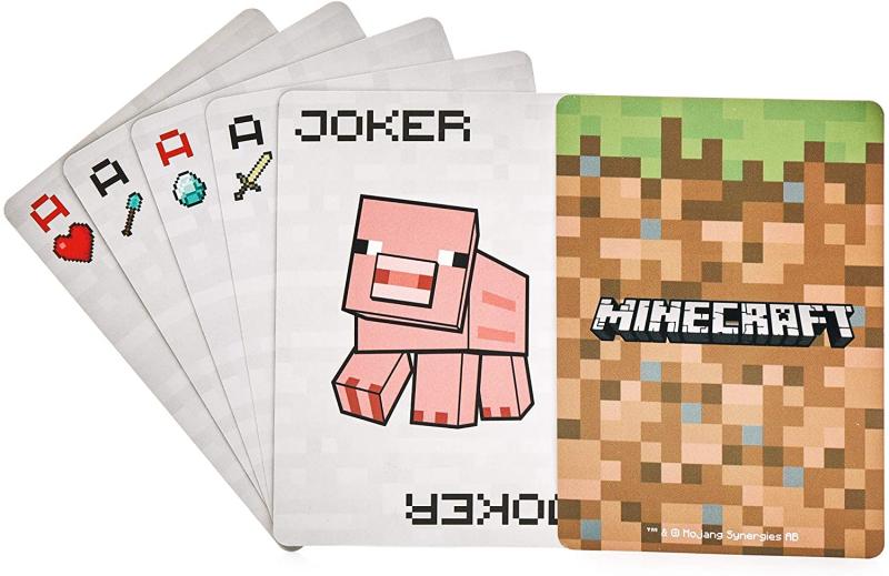 Karty do gry Minecraft Blok Trawy — ujęcie 3