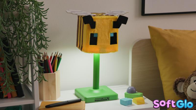 Lampka SoftGlo Minecraft Pszczółka — фото 2