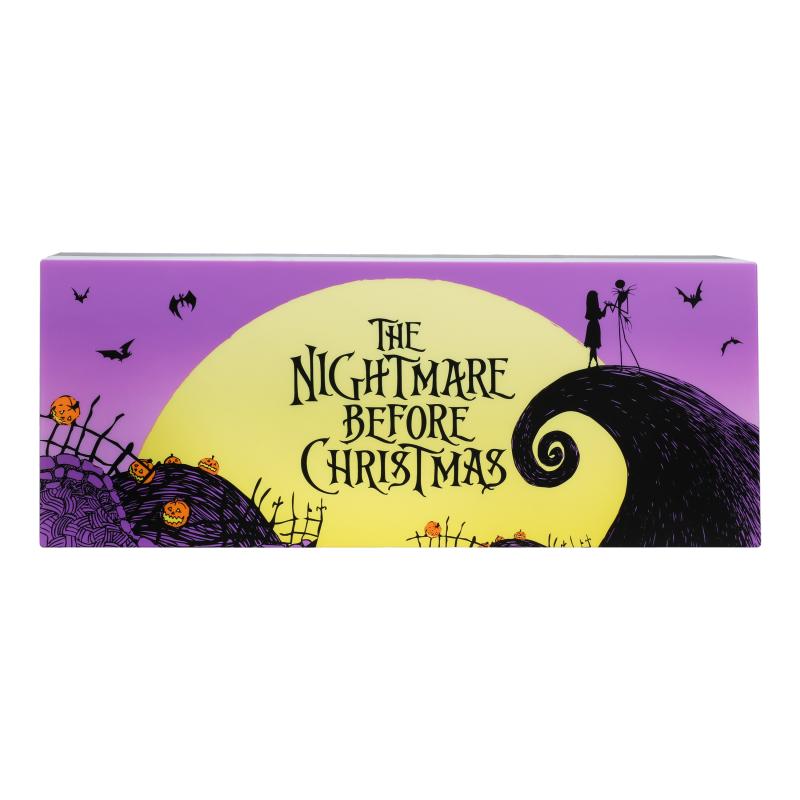Lampka Miasteczko Halloween Logo Jack Skellington — ujęcie 2