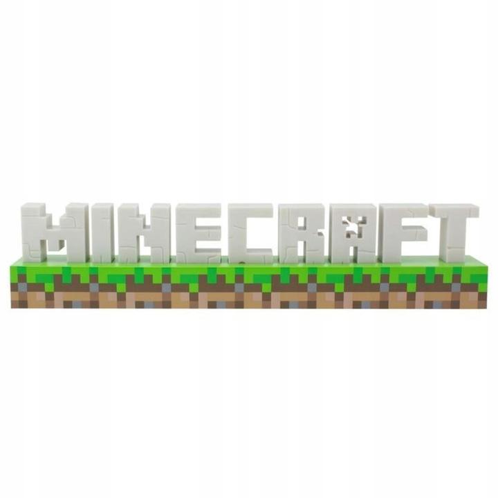 Lampka Minecraft Logo LED