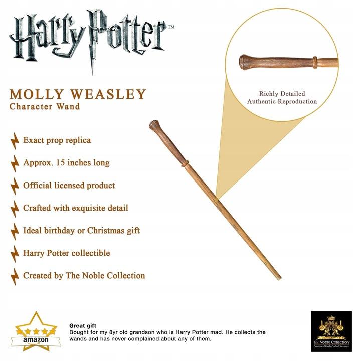 Różdżka Harry Potter Molly Weasley — shot 2