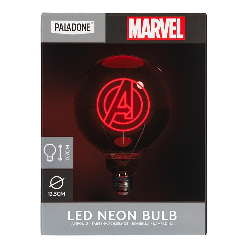 Lampka Żarówka Neonowa Avengers LED