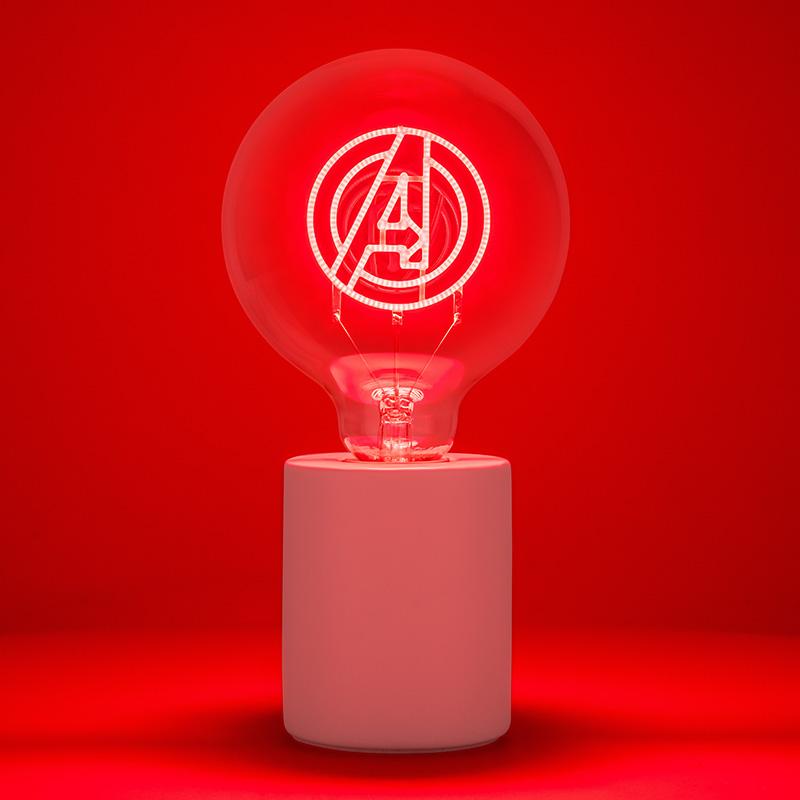 Lampka Neonowa Marvel Avengers Logo — ujęcie 3